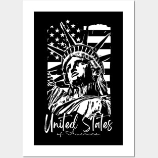 United states of america Posters and Art